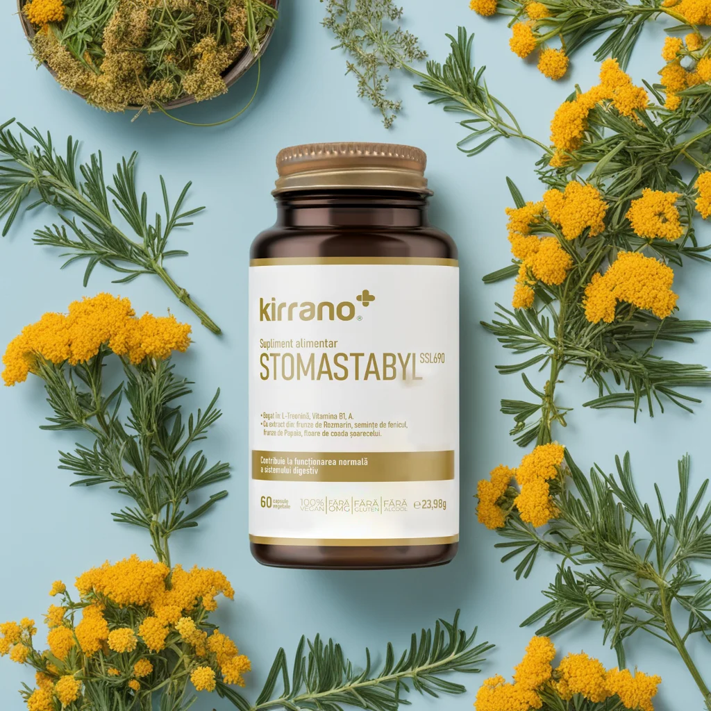 Supliment alimentar: STOMASTABYL SSL690 normaliza răspunsul la stres al organismului