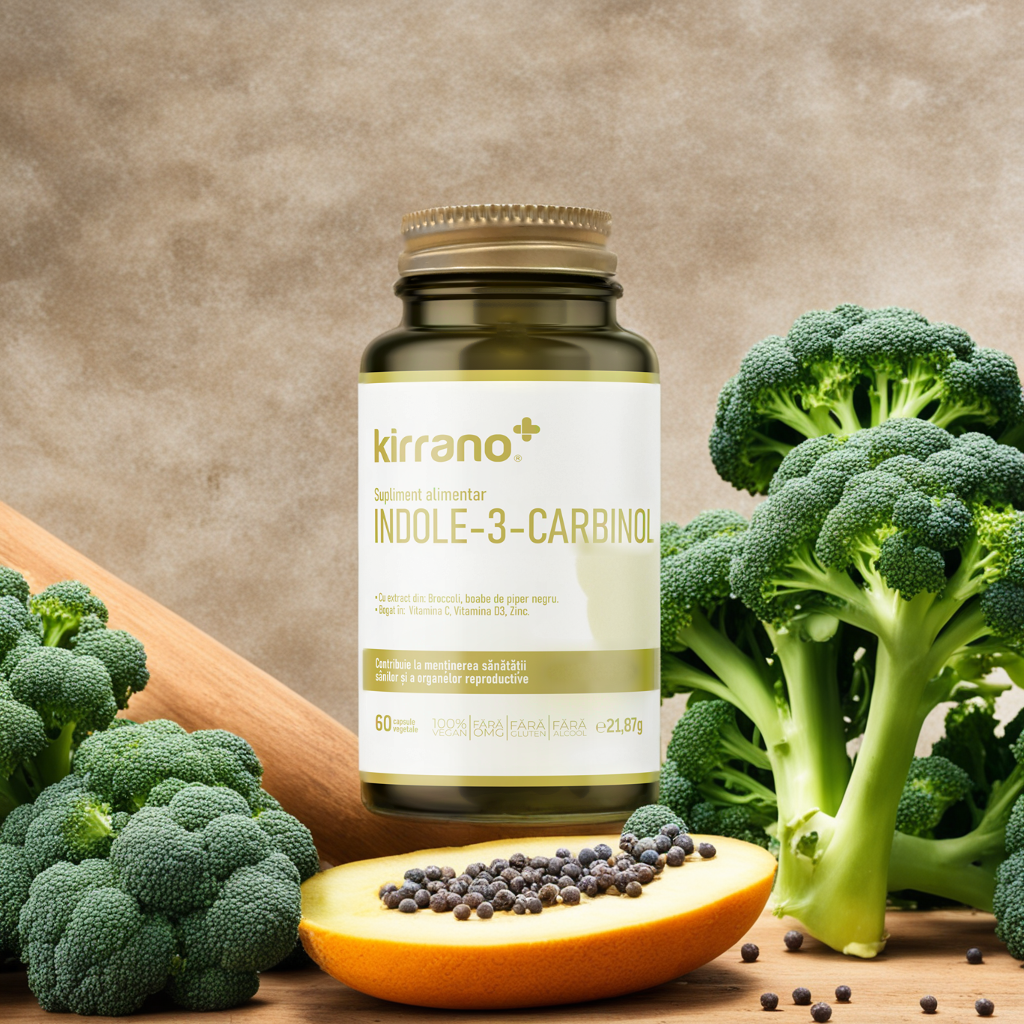 Supliment alimentar: INDOLE-3-CARBINOL extract din Broccoli